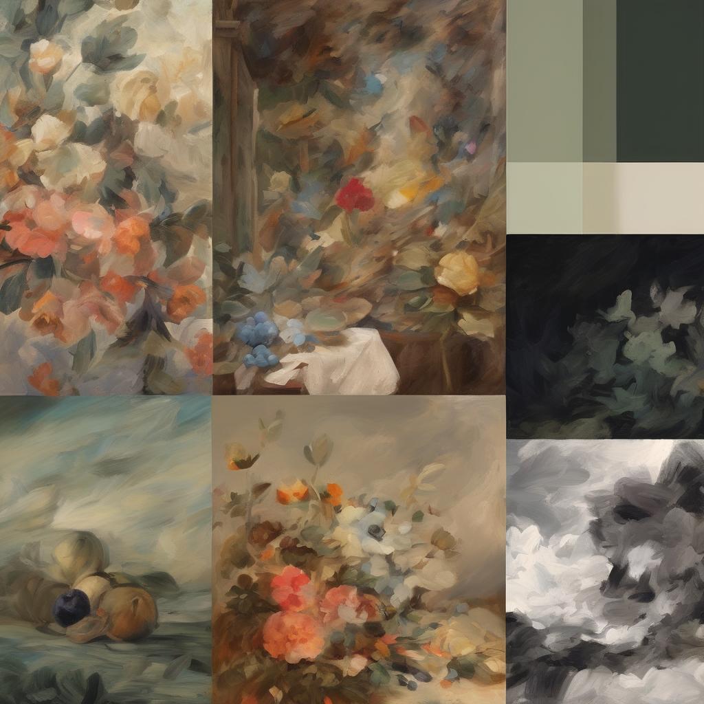 Στυλ και τεχνικές του καλλιτέχνη